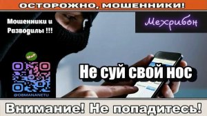 Мошенники звонят по телефону _ Не суй свой нос ( сборник ).
