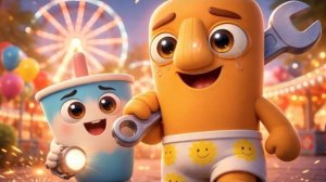 Тунг Тунг спасает гигантское колесо обозрения 🎡