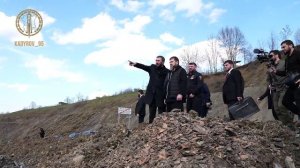 ⚒️Кадыров проверил ход восстановления моста в Аргуне и ликвидацию оползня в Ярыш-Марды