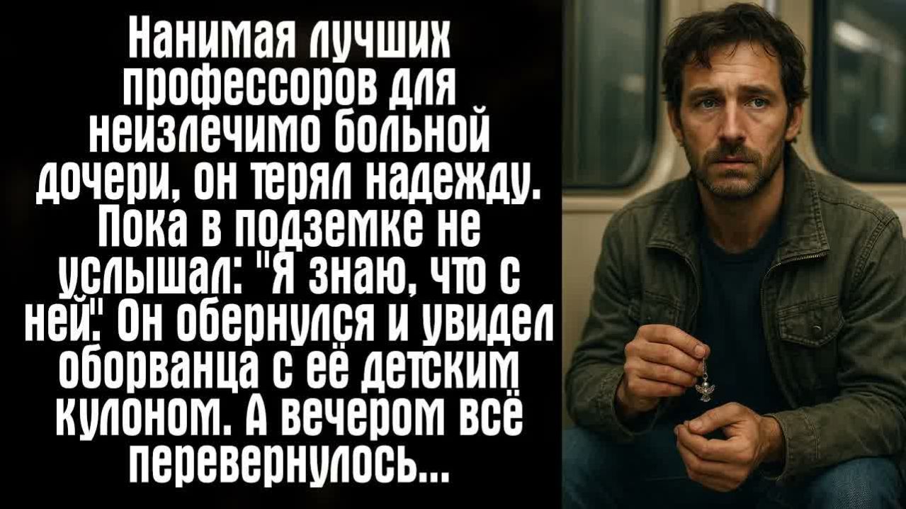 Истории из жизни. Слушать истории.  Нанимая лучших профессоров для неизлечимо больной дочер