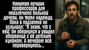 Истории из жизни. Слушать истории.  Нанимая лучших профессоров для неизлечимо больной дочер