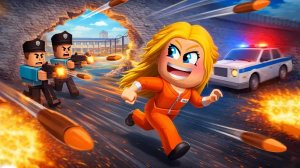 Побег из Тюрьмы | Roblox История Сунагатов Азамат