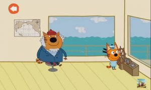 ТРИ КОТА. В ПОИСКАХ КИТА / мультфильм /  мультигра