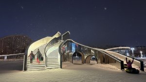 Всесезонная тюбинговая Горка в Парке Ходынское Поле