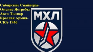 Сибирские снайперы-Омские Ястребы, Авто-Толпар, Красная Армия-СКА-1946 прогнозы на хоккей 07.04.26