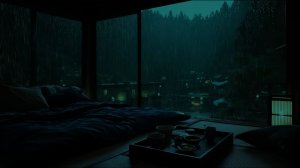 Шум дождя за окном для сна и отдыха 🌧️🌙