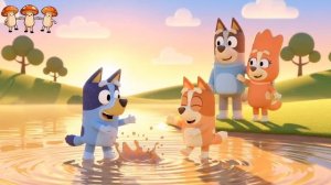 🍿🐿️ Радужный парк мечты 🌈🐳Блюи Волшебное приключение для детей Russian