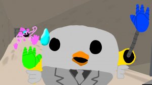 Поппи Плейтайм 2 она бежит за мной