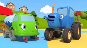 Синий Трактор 3D Большой сборник новых серий Мультфильмы для малышей