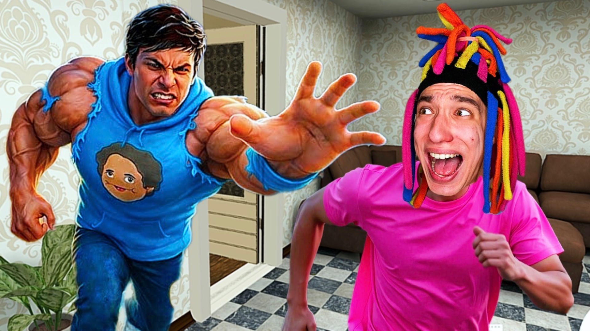 КИТАЙКА И ПОБЕГ ОТ БЛОГЕРА НА РЕЖИМЕ ЭКСТРИМ!