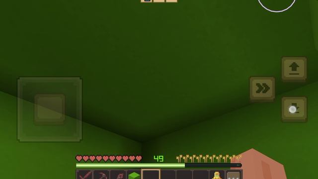 Пробрался в зелёную часть школы в Майнкрафте