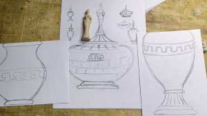 Муки творчества в точении дерева.