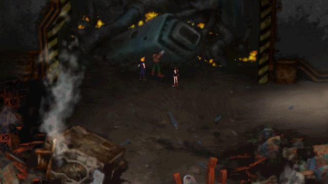 Final Fantasy VII  2012 HD RU ч.6. Колонна 7го сектора. Рынок у стены к зданию Шинра.