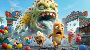 Тунг Тунг против Гигантского Монстра Кульфа 🍫 | Полное приключение в детском мультфильме