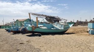 Бухта и бирюзовое море в Марса-Алам, Египет