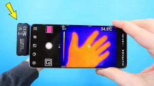 С этой штукой я могу смотреть на мир как Хищник с другой планеты! Тепловизор Uni-T Uti120Mobile