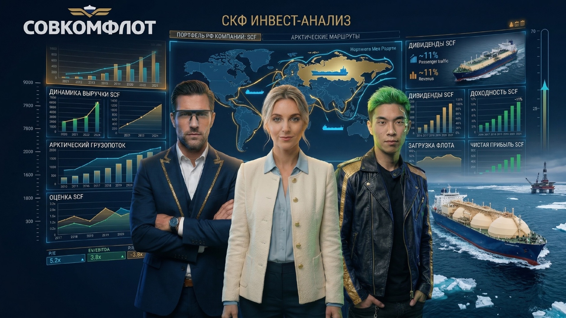 Совкомфлот: санкционный шторм и нефтяное дно