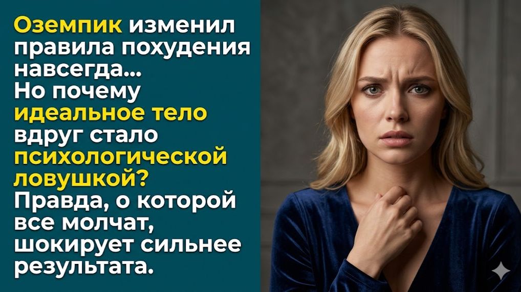 Оземпик-эффект почему идеальное тело стало психол