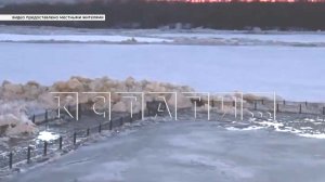 Причал, построенный в Выксе, вопреки предостережениям местных жителей, снесло первым же ледоходом