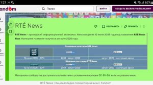 История логотипов цифровых телеканалов Ирландии