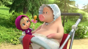 Маша и медведь. Фермерская лавка. мультфильм игра