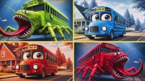 ШКОЛЬНЫЙ АВТОБУС МОНСТР 🚌 ВЕСЕЛЫЙ ТАНЕЦ МОНСТРОВ Против МАШИНОК