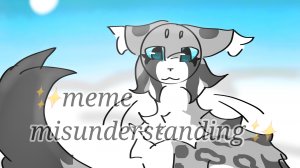 meme misunderstanding Белый варан и Звездохват.🥲 чит опис