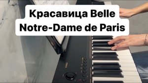 Красавица Belle - Notre-Dame de Paris | PIANO COVER | КАВЕР НА ПИАНИНО | НОТЫ