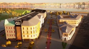 Первый концепт интеграции застрой в территорию бывшего завода Брянский Арсенал