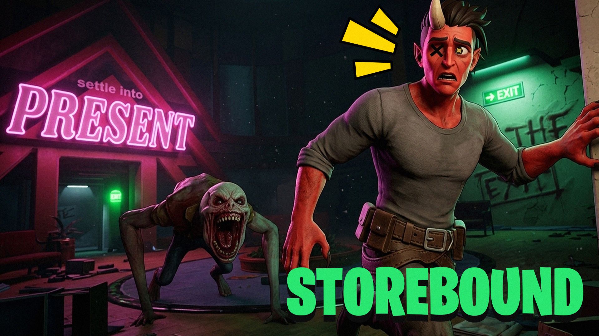 СТОИТ ЛИ СБЕГАТЬ ИЗ ИКЕИ? (Storebound) ЭПИЗОД 1. | витубер в хоррор игре