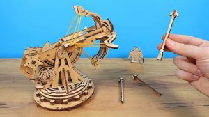 Собрал древнее метательное орудие! Баллиста из конструктора с Алиэкспресс! alex boyko