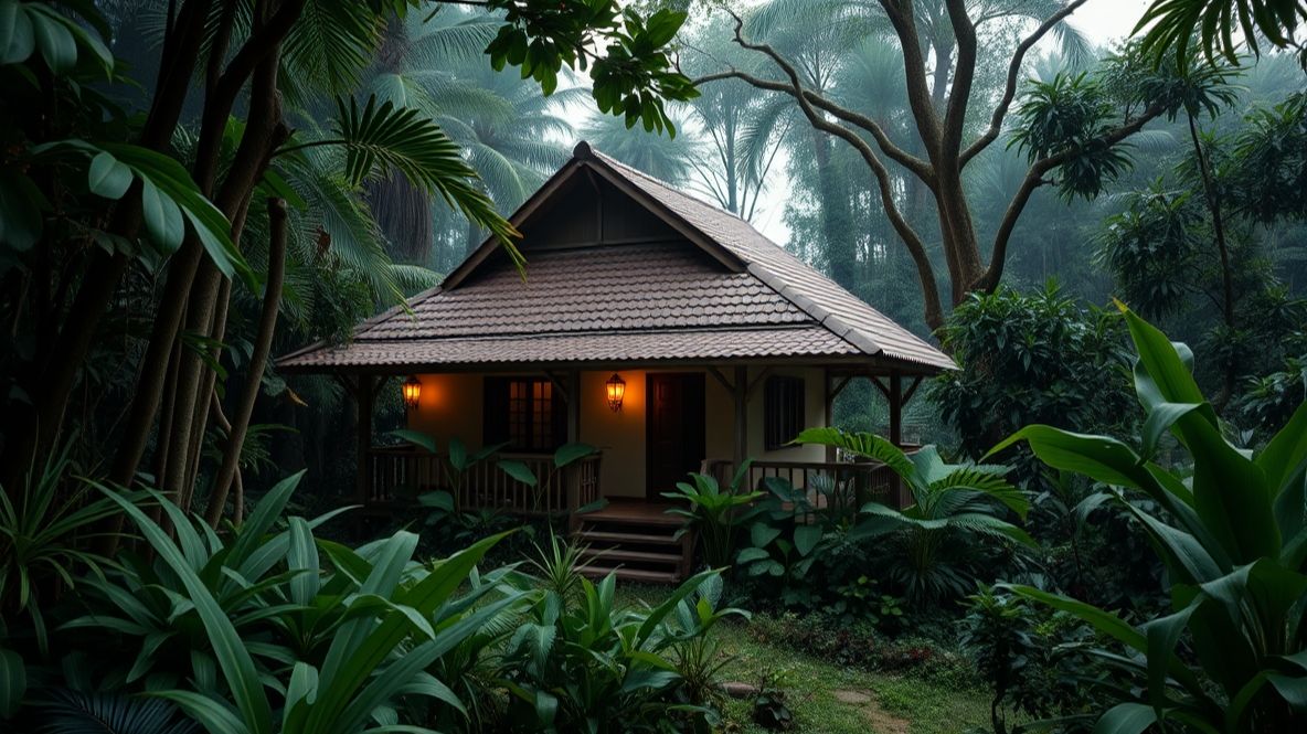 Две женщины покинули город и за $68 построили дом мечты среди джунглей Вьетнама.