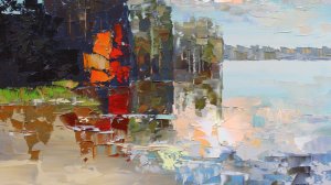 Летят в озёра облака