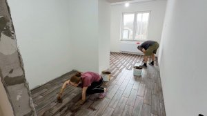 Мы все успели. Едем за плиткой для ванной. Делаем ремонт своими руками. Строим дом в деревне.
