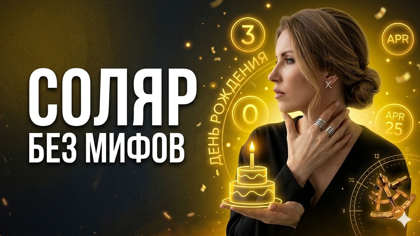 СОЛЯР: 3 мифа, в которые верят даже астрологи