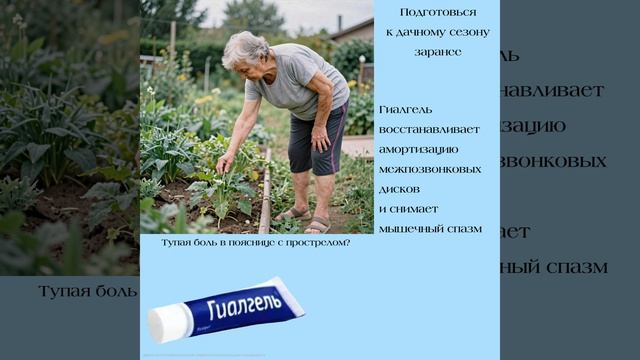 Гиалгель при боли в пояснице с прострелом
