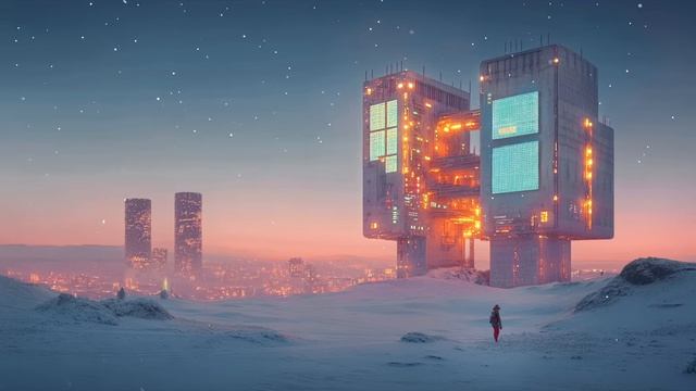 Frost： Cozy SciFi Ambient Music ❄️💫 For Relaxing Winter Nights
