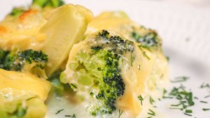 Запеканка из капусты брокколи