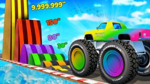 СМОЖЕТ ЛИ МОНСТР ТРАК ПРОЕХАТЬ ПО ЛЕЖАЧИМ ПОЛИЦЕЙСКИМ В ГТА 5 ? - ЭКСПЕРИМЕНТ В GTA 5