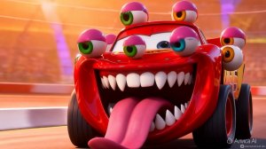 Страшные монстр тачки🫣 мультик!