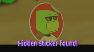 Находим скрытые наклейки/Приключения Супер Медведя🐻