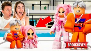 Мы притворились ДЕТЬМИ ВЛАДА А4… и ПОПАЛИ К НЕМУ В РОЛИК в Brookhaven 🏡RP