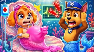 Щенячий патруль спешит на помощь: тайна беременной русалки! МУЛЬТИКИ ДЛЯ ДЕТЕЙ