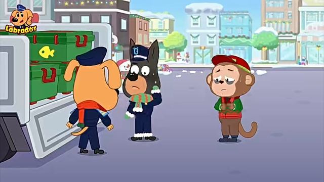 Мультфильм Шериф Лабрадор Не засиживаться до поздна с моими комментариями