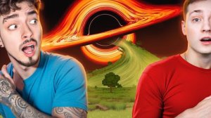 Как нам с Домером пережить чёрную дыру в майнкрафт!