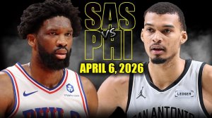 07.04.2026 | ОБЗОР МАТЧА | Сан-Антонио Спёрс - Филадельфия Сиксерс | Highlights