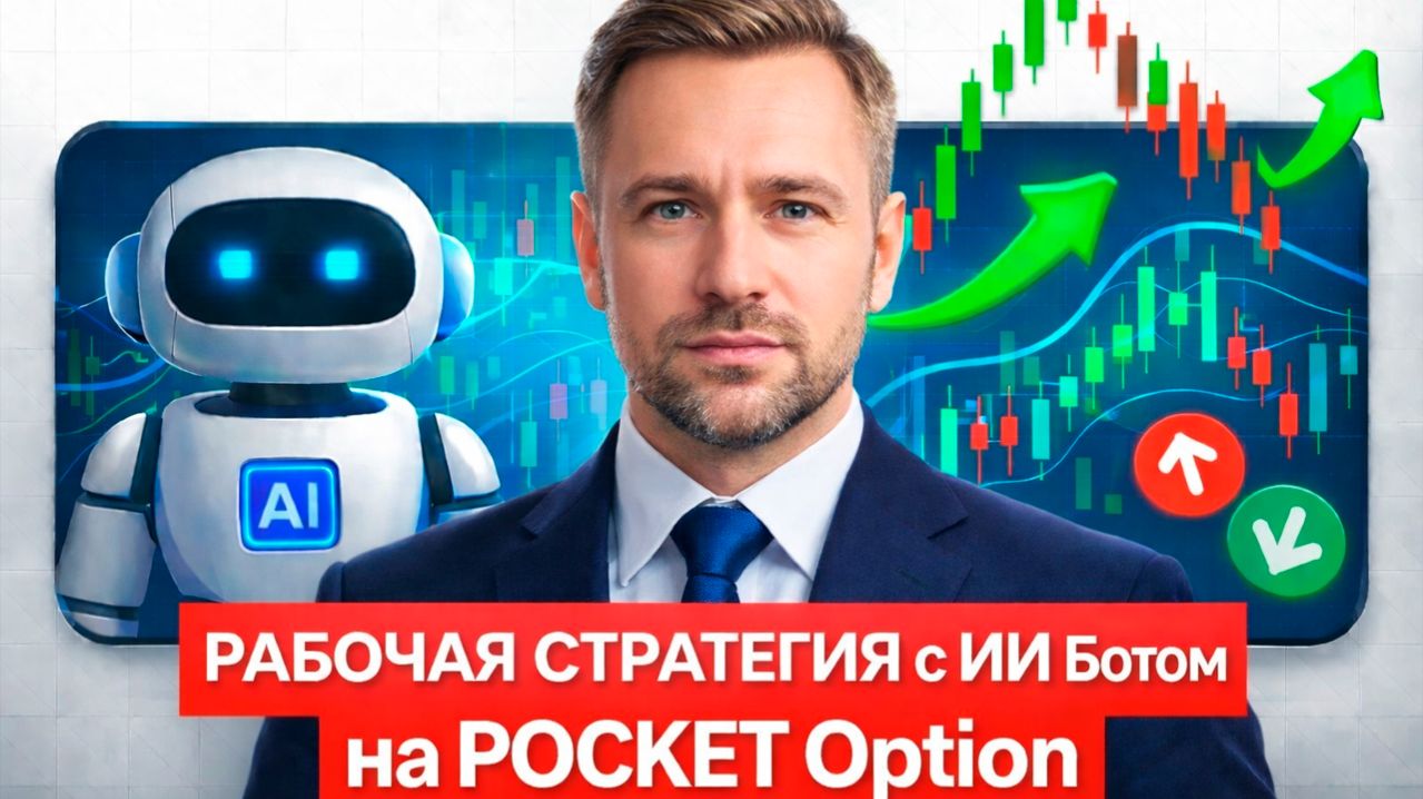 Бинарные опционы Pocket Option с торговым Роботом! Трейдинг на Покет Опшн с ИИ нейросетью