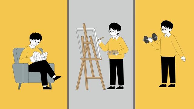 Анимационный ролик цифровой шум