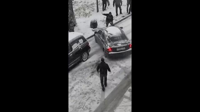 Спасли водителя от ДТП. Добрый поступок снятый на камеру