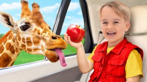 Майк и Саша отправляются в увлекательное сафари с дядей